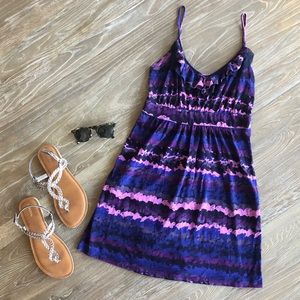 Banana Republic cute cotton sundress with ruffle sz SP